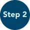 Step 2 of the freight factoring process showing invoice submission through the PorterGO mobile app for fast trucking payments.